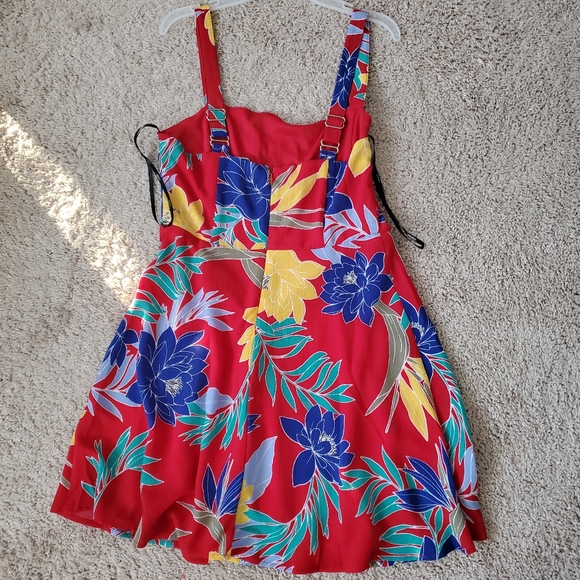 Forever 21 Colorful Mini Dress Size Medium - Picture 3 of 5